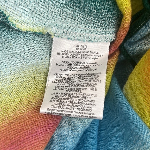 BCBGeneration Faded Stripe Top, Size XL EXCELLENT - Picture 11 of 13